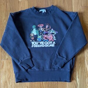 Global Work Japan x Disney Toy Story Kids Sweatshirt - Size 140 (Fits US 8/9)